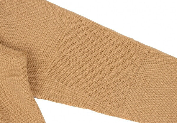ISSEY MIYAKE MEN Elbow Panel Wool Blend Knit Beige Size L