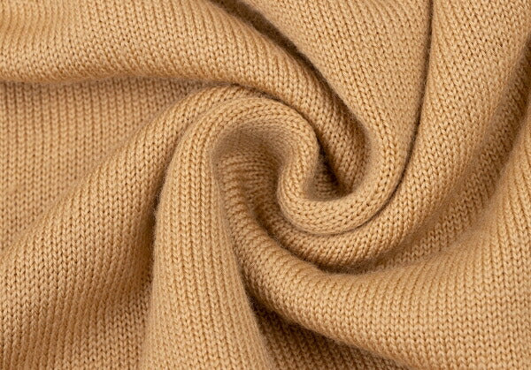 ISSEY MIYAKE MEN Elbow Panel Wool Blend Knit Beige Size L