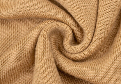ISSEY MIYAKE MEN Elbow Panel Wool Blend Knit Beige Size L