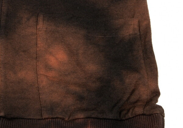 ISSEY MIYAKE MEN Tie-Dye Wool Knit Cardigan Brown Size 4