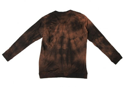 ISSEY MIYAKE MEN Tie-Dye Wool Knit Cardigan Brown Size 4