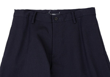 LIMI feu Wool Sarouel Pants Blue Size S