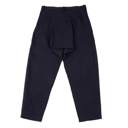LIMI feu Wool Sarouel Pants Blue Size S