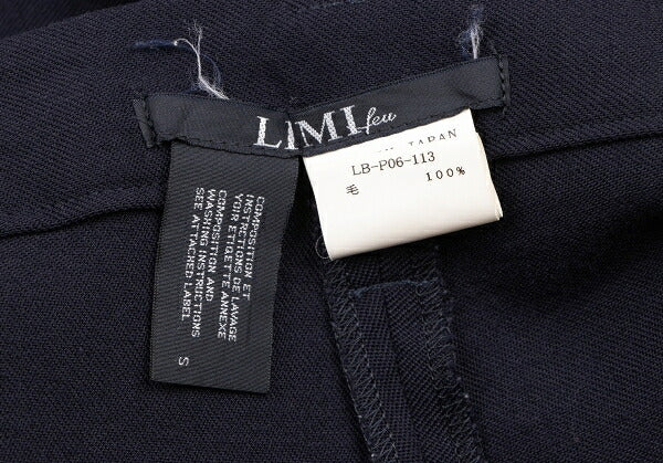 LIMI feu Wool Sarouel Pants Blue Size S