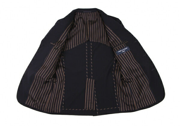 COMME des GARCONS HOMME Wool 3B Jacket Navy Size S