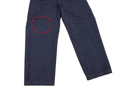 GAULTIER JEAN'S Pocket Design Suspender Jeans Size 40