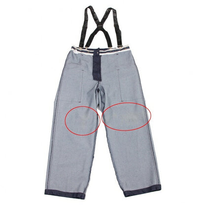 GAULTIER JEAN'S Pocket Design Suspender Jeans Size 40