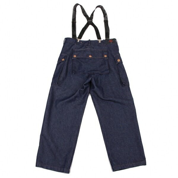 GAULTIER JEAN'S Pocket Design Suspender Jeans Size 40