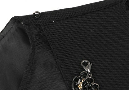 MOSCHINO cheap&chic Pearl Chain Dress Black Size 40