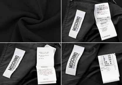 MOSCHINO cheap&chic Pearl Chain Dress Black Size 40