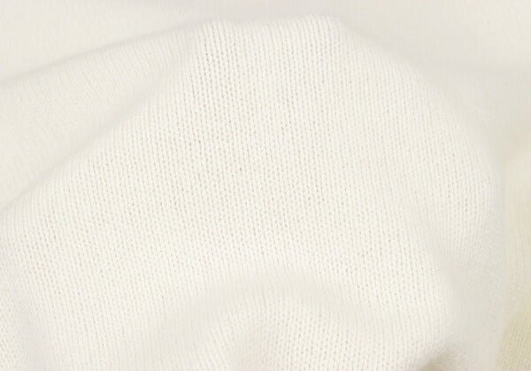 MSGM Wool Cashmere Logo Embroidered Cardigan White Size S