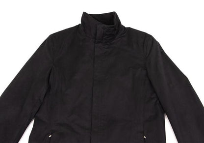Jean Paul GAULTIER Padded Double Zip Coat Black Size 46