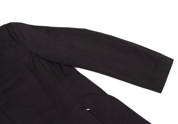 Jean Paul GAULTIER Padded Double Zip Coat Black Size 46