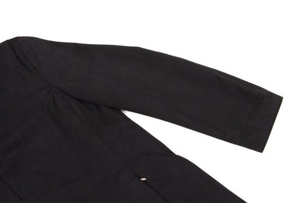 Jean Paul GAULTIER Padded Double Zip Coat Black Size 46