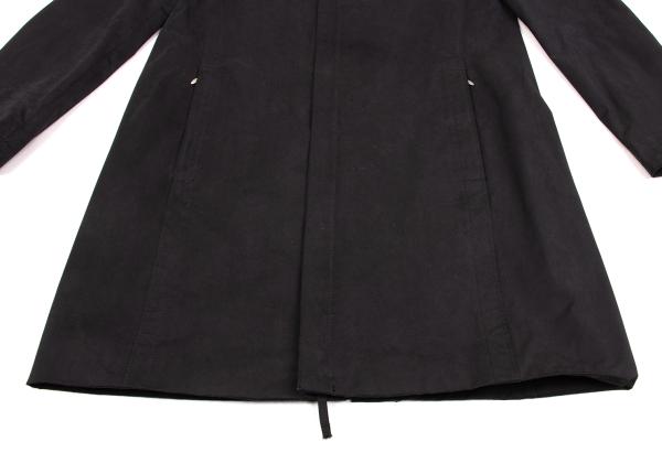 Jean Paul GAULTIER Padded Double Zip Coat Black Size 46