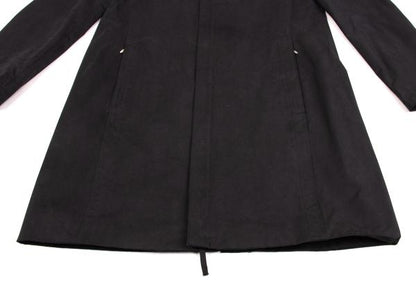 Jean Paul GAULTIER Padded Double Zip Coat Black Size 46