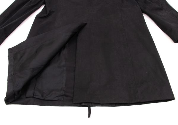 Jean Paul GAULTIER Padded Double Zip Coat Black Size 46
