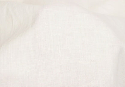 ISSEY MIYAKE Covered Button Pleated Linen Skirt White Size S
