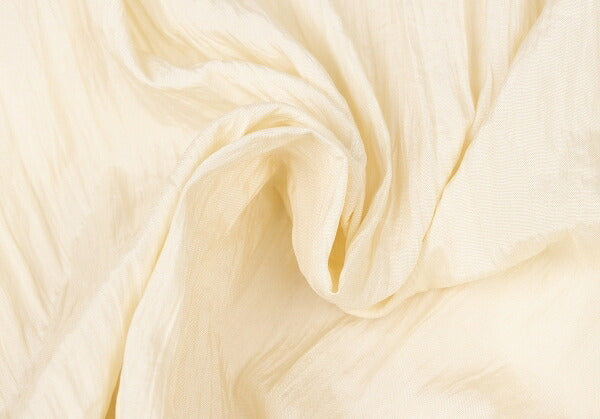 ISSEY MIYAKEMEN Wrinkle Pleat Nylon Jacket Cream Size M