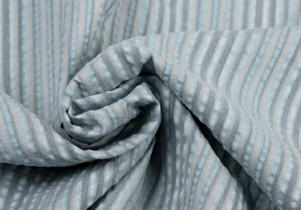 ISSEY MIYAKE MEN Pigment Print Stripe Shirt Blue Size 4