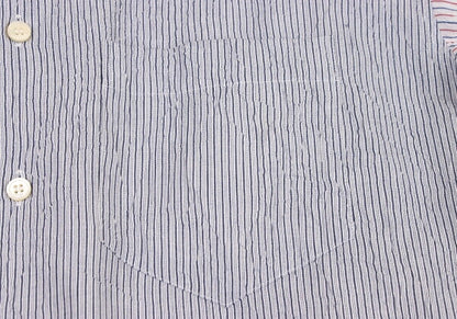 ISSEY MIYAKE MEN WHITE LABEL Paneled Shirt Blue Size 3