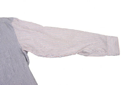 ISSEY MIYAKE MEN WHITE LABEL Paneled Shirt Blue Size 3