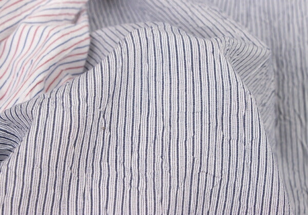 ISSEY MIYAKE MEN WHITE LABEL Paneled Shirt Blue Size 3