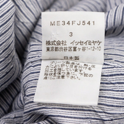 ISSEY MIYAKE MEN WHITE LABEL Paneled Shirt Blue Size 3