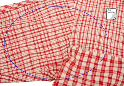ISSEY MIYAKE MEN Multi Check Panel Shirt Red/Black Size 3