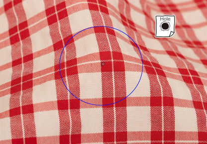 ISSEY MIYAKE MEN Multi Check Panel Shirt Red/Black Size 3