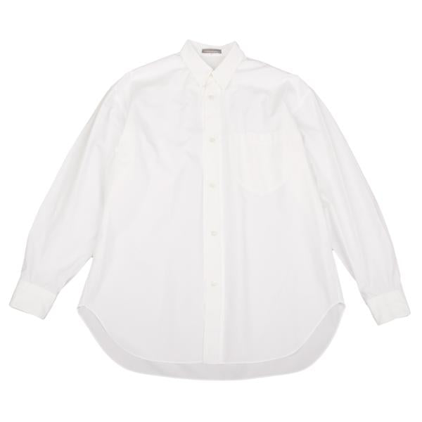 ISSEY MIYAKE MEN Contrasting Placket Shirt White Size L