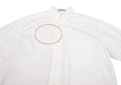 ISSEY MIYAKE MEN Contrasting Placket Shirt White Size L