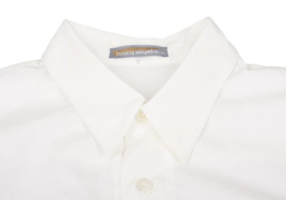 ISSEY MIYAKE MEN Contrasting Placket Shirt White Size L