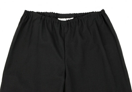 COMME des GARCONS Wool Elastic Waist Pants Black Size M
