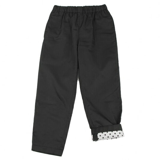 COMME des GARCONS Poly Dot Elastic Waist Pants Black Size XS