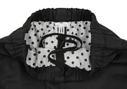COMME des GARCONS Poly Dot Elastic Waist Pants Black Size XS