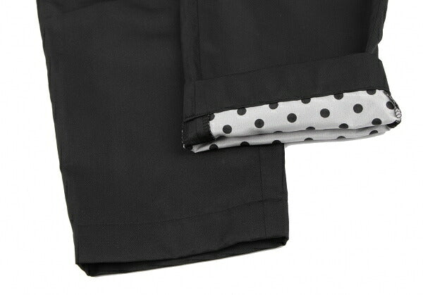 COMME des GARCONS Poly Dot Elastic Waist Pants Black Size XS