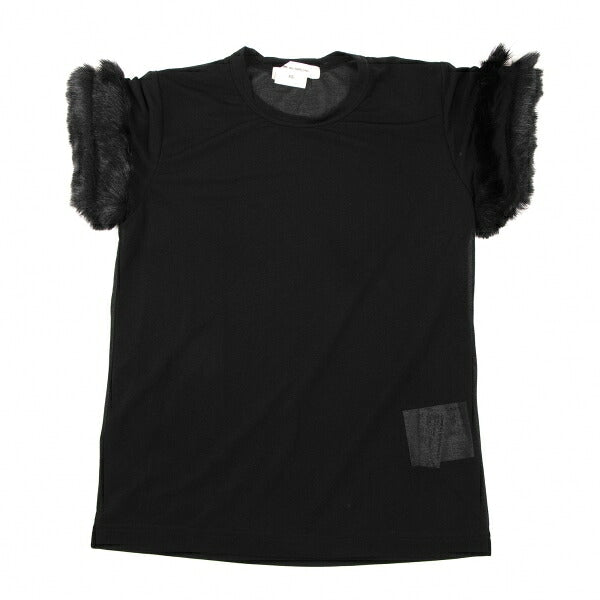 COMME des GARCONS Sheer Sleeve Fake T-Shirt Black Size XS