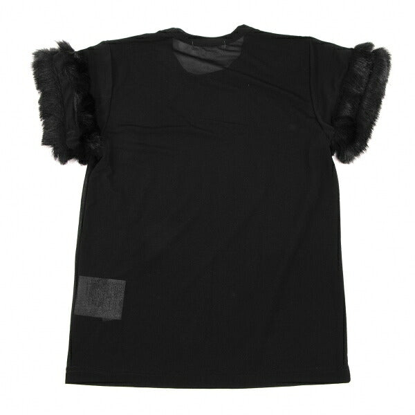COMME des GARCONS Sheer Sleeve Fake T-Shirt Black Size XS