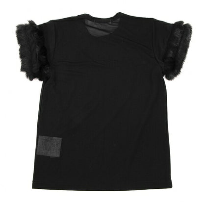 COMME des GARCONS Sheer Sleeve Fake T-Shirt Black Size XS