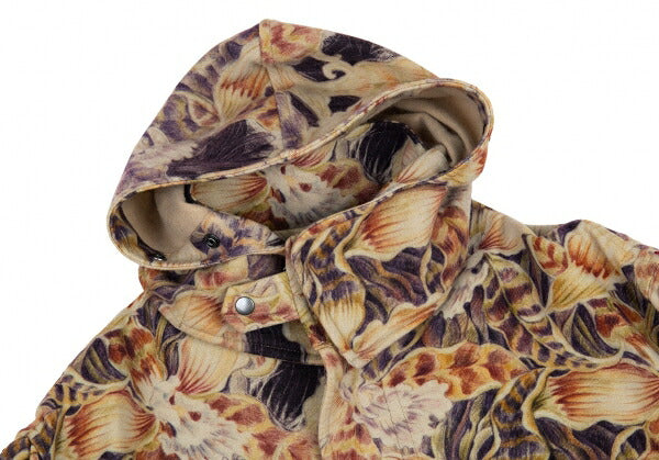 Yohji Yamamoto POUR HOMME Floral Wool Mods Coat Beige Size 4