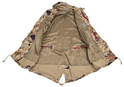 Yohji Yamamoto POUR HOMME Floral Wool Mods Coat Beige Size 4