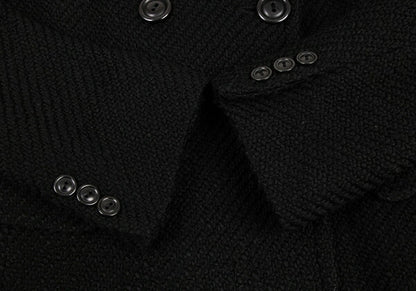 MAX&Co Acrylic Wool Double Knit Jacket Black Size 40