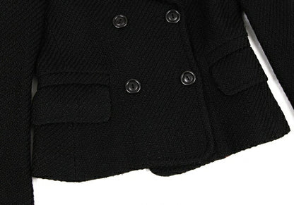 MAX&Co Acrylic Wool Double Knit Jacket Black Size 40