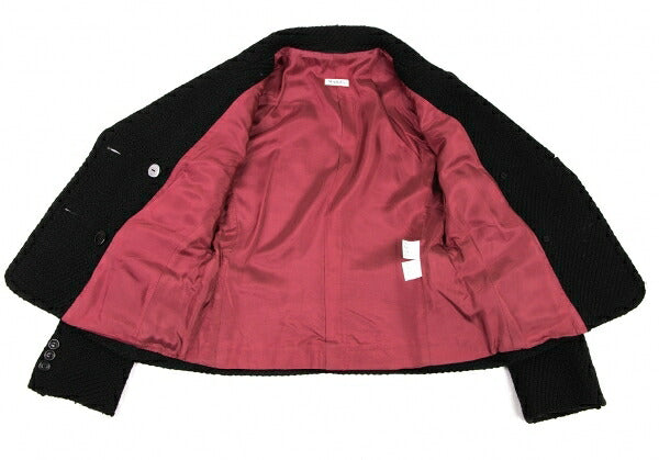 MAX&Co Acrylic Wool Double Knit Jacket Black Size 40