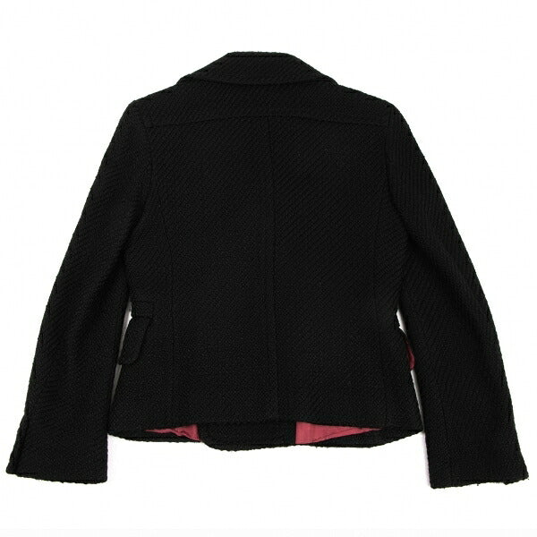 MAX&Co Acrylic Wool Double Knit Jacket Black Size 40