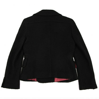 MAX&Co Acrylic Wool Double Knit Jacket Black Size 40