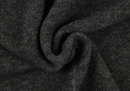 Max Mara Mohair Wool Knit Jacket Gray Size M