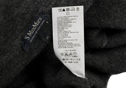 Max Mara Mohair Wool Knit Jacket Gray Size M