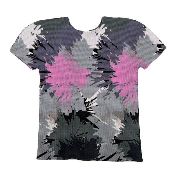 ISSEY MIYAKE me Splash Print Pleats T-Shirt Size F